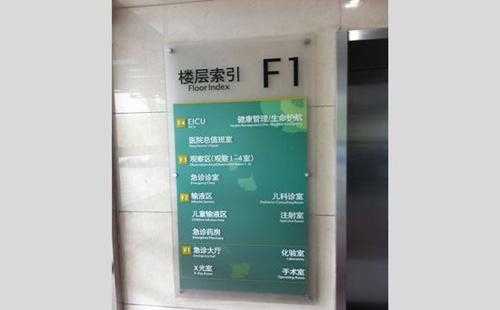 醫(yī)院標識牌設計的四大要點，你知道嗎？